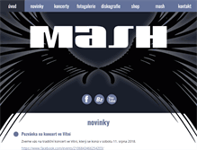 Tablet Screenshot of mashrock.cz